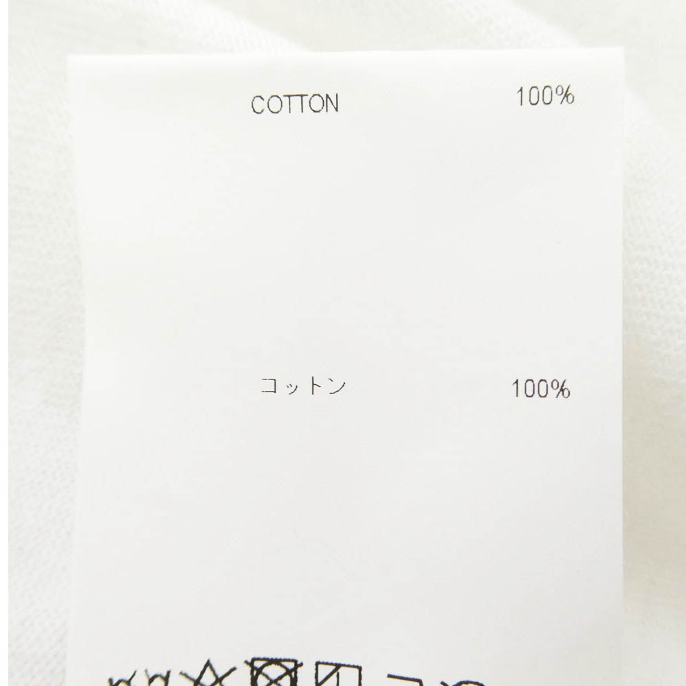 WTAPS ダブルタップス 24SS 241ATDT-CSM20 OBJ 05 LS Cotton Fortless White コットン フォートレス ロゴプリント 長袖 Tシャツ カットソー ホワイト 03 ホワイト系 X03【中古】