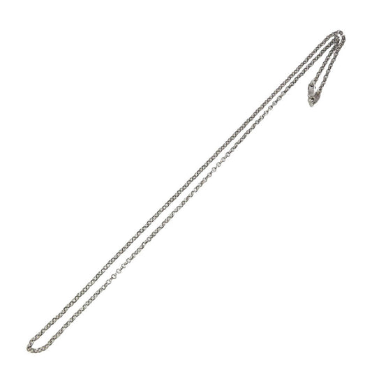 CHROME HEARTS クロムハーツ(原本無) NECKCHAIN R20 ロールチェーンネックレス 20inch シルバー系【中古】