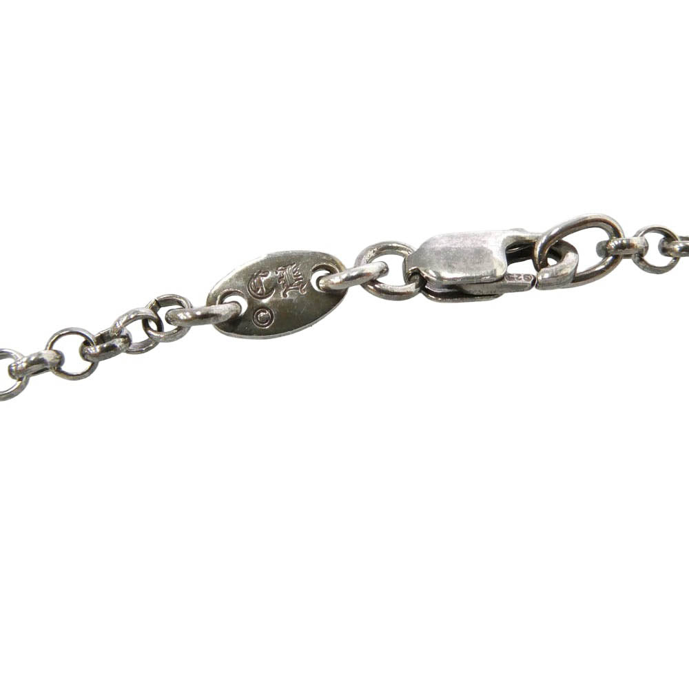 CHROME HEARTS クロムハーツ(原本無) NECKCHAIN R20 ロールチェーンネックレス 20inch シルバー系【中古】