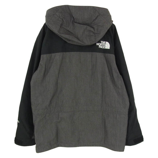 THE NORTH FACE ノースフェイス NP12032 MOUNTAIN LIGHT DENIM JACKET デニム マウンテン パーカー ジャケット グレー系 ブラック系 M【中古】