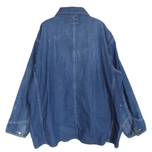 ユニオンヘラクレスメイド HE251L01 CHORE JACKET デニム チョア ジャケット インディゴブルー系 38【中古】