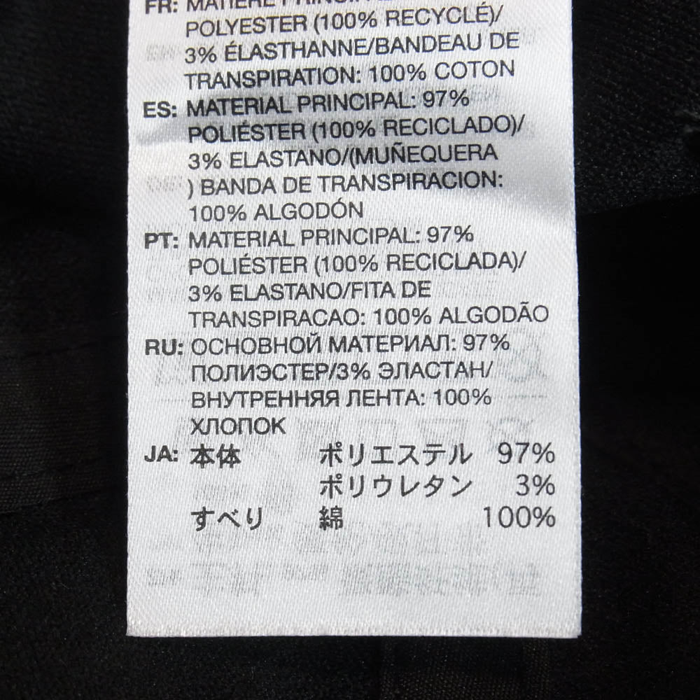Yohji Yamamoto POUR HOMME ヨウジヤマモトプールオム HA-H34-666 Y-3 KURO NYLON DAD CAP ワイスリー クロ ロゴ ナイロン ダッド キャップ ブラック系【美品】【中古】