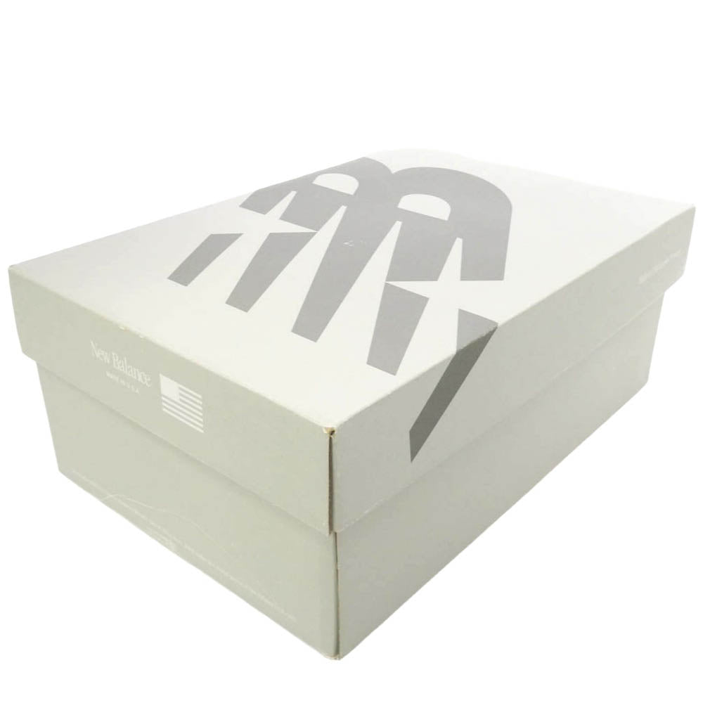 NEW BALANCE ニューバランス U992GY USA製 992 スエード メッシュ ローカット スニーカー グレー系 28cm【極上美品】【中古】