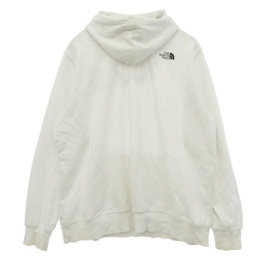 THE NORTH FACE ノースフェイス 509083 バックロゴ プルオーバー パーカー フーディー ホワイト系 XXL【中古】