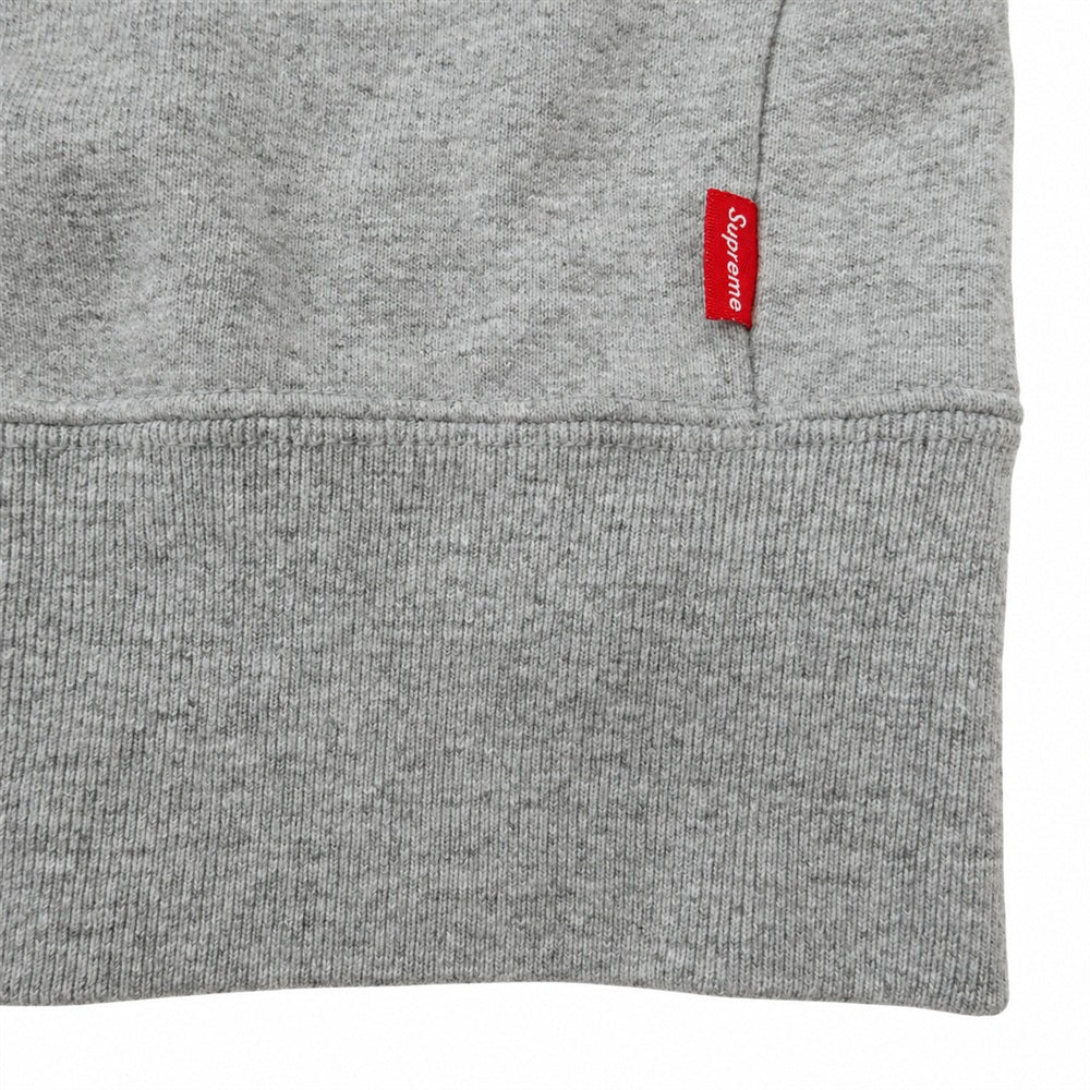 Supreme シュプリーム 21AW Small Box Zip Up Hooded Sweatshirt スモール ボックスロゴ ジップアップ フーデッド スウェットシャツ フーディー パーカー グレー系 XL【中古】