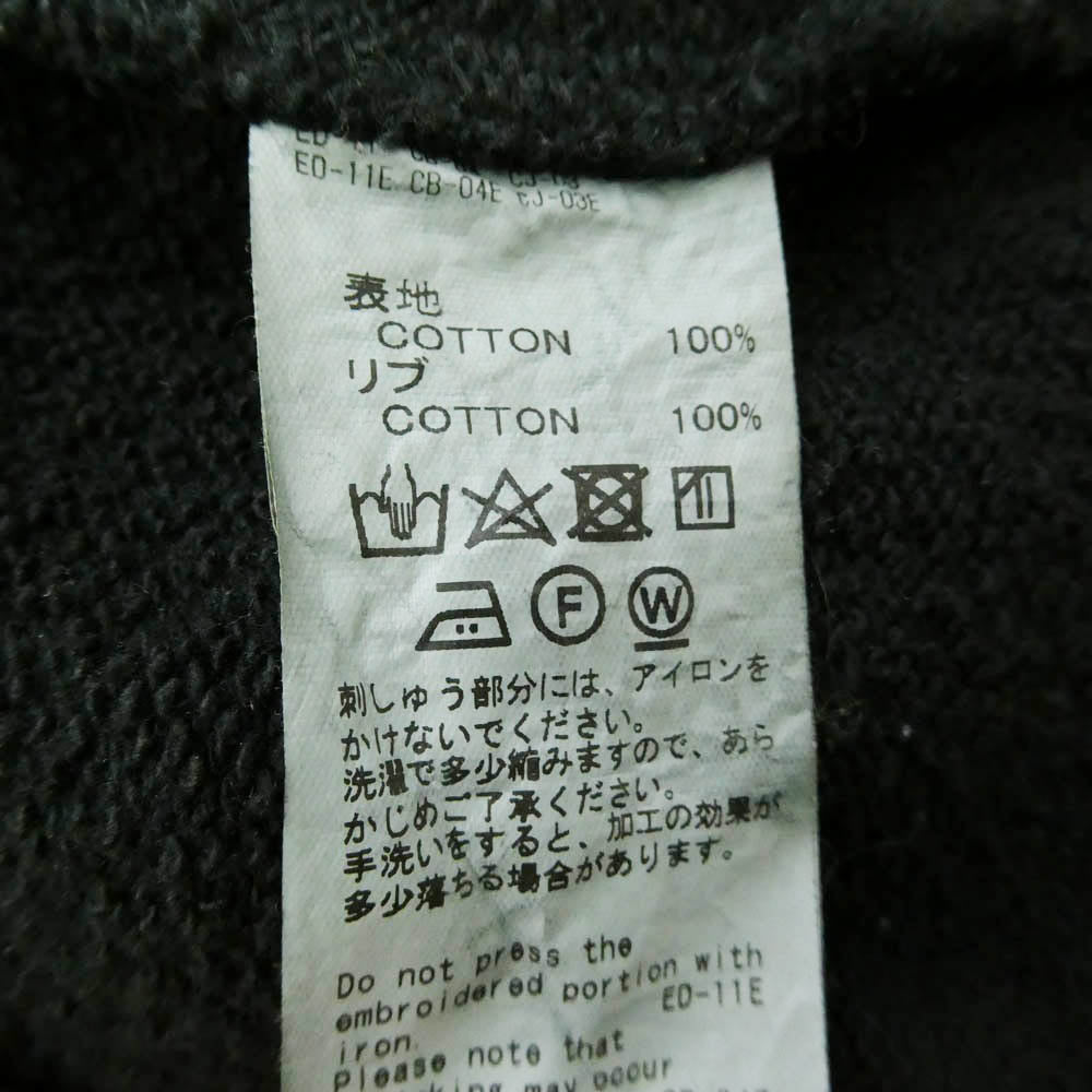 ダイリク 23ss 23ss C-2 Runaway Episode 11 Water-repellent Pullover Sweater プルオーバー スウェット シャツ ブラック系 L【中古】