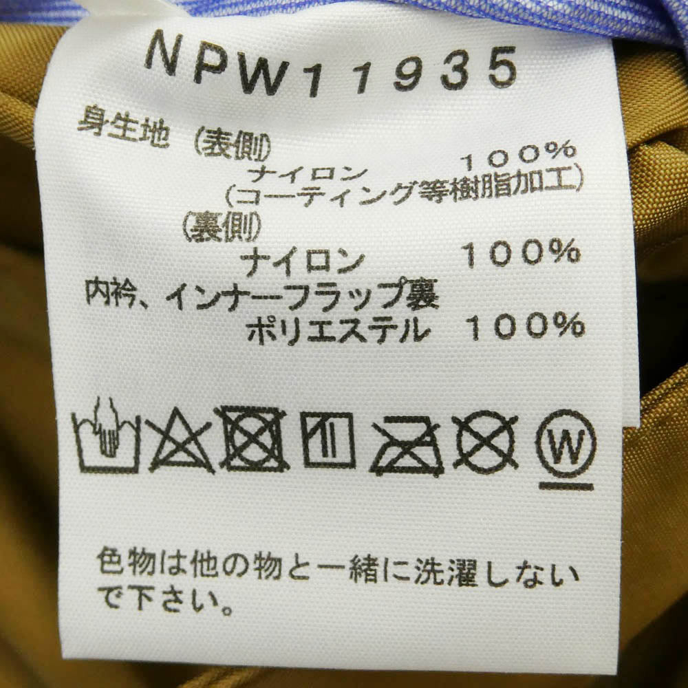 THE NORTH FACE ノースフェイス NPW11935 MOUNTAIN RAINTEX JACKET ウィメンズ マンテンレインテックスジャケット マウンテンパーカー ブラウン系 ブラック系 M【中古】