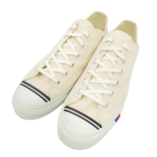 PRO-Keds プロケッズ PN1321 キャンバス ローカット スニーカー ベージュ系 オフホワイト系 29.5cm【中古】
