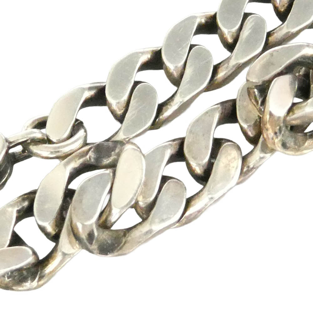 GUCCI グッチ BRACELET ゴースト ブレスレット 喜平 チェーン シルバー系 16【中古】