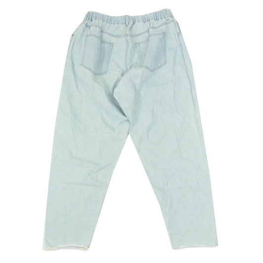 Johnbull ジョンブル JM232P20 シームレス イージー テーパード ジーンズ デニム パンツ インディゴブルー系 S【中古】