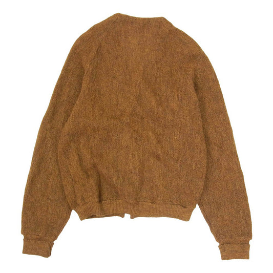 ジャンセン ヴィンテージ 60s ウール モヘア アルパカ カーディガン ブラウン系 サイズ表記無【中古】