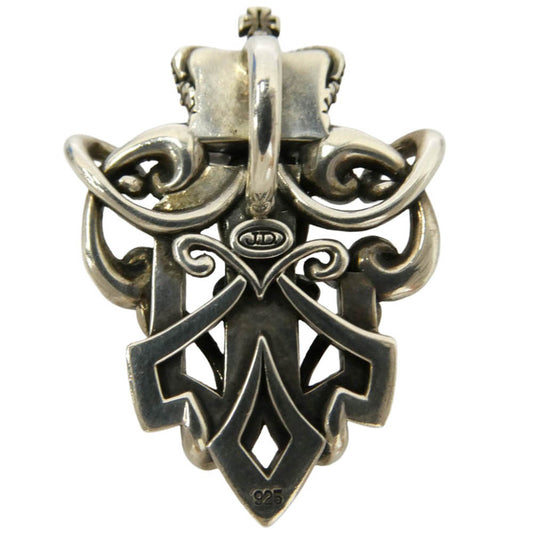 Justin Davis ジャスティンデイビス SPJ253 PROTAGE PENDANT プロテージ ペンダント ネックレストップ シルバー系【中古】