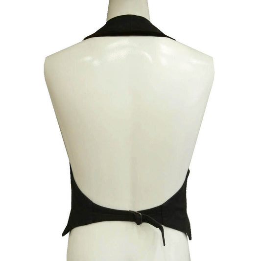 ジャンゴアトゥール D-AL-V03 ANOTHERLINE VEST ハウンズトゥース ヴェルヴェット ベスト ブラウン系 38【中古】