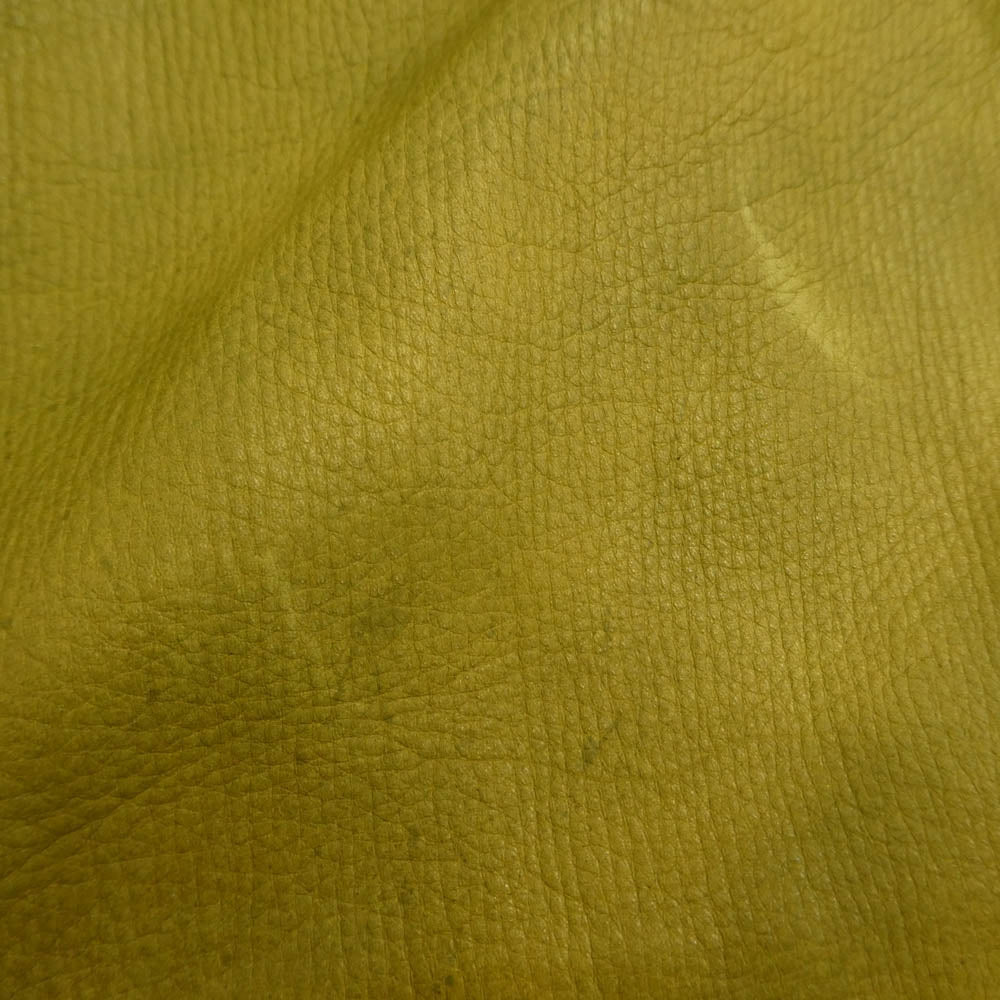 COLIMBO コリンボ TRIBOROUGH TRAP-TOOLS SHOOTING BREAK WIND LEATHER JACKET トリボラー トラップ ツールズ シューティング ブレイク ウィンド レザー ハンティング ジャケット グリーン系 イエロー系 38【中古】