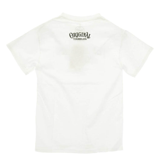 TENDERLOIN テンダーロイン T-TEE TENDERLOIN TOKYO 東京 Tシャツ 半袖カットソー ホワイト系 S【極上美品】【中古】
