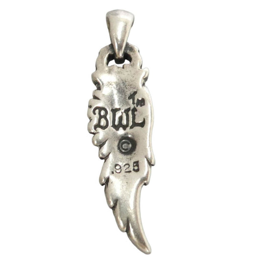 BILL WALL LEATHER ビルウォールレザー Wing Charm ウィング チャーム ペンダントトップ シルバー系【中古】