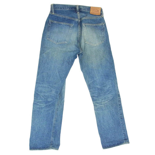 SUGAR CANE シュガーケーン STANDARD DENIM 1947 MODEL スタンダード 1947モデル ボタンフライ ストレート デニムパンツ ジーンズ インディゴブルー系 30【中古】