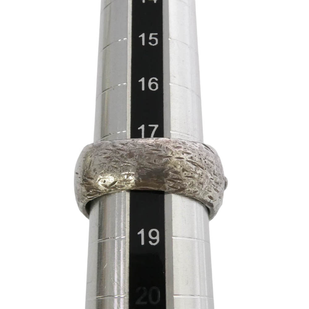 CHROME HEARTS クロムハーツ(原本無) FLRL CRS フローラルクロス リング シルバー系 約17.5号【中古】