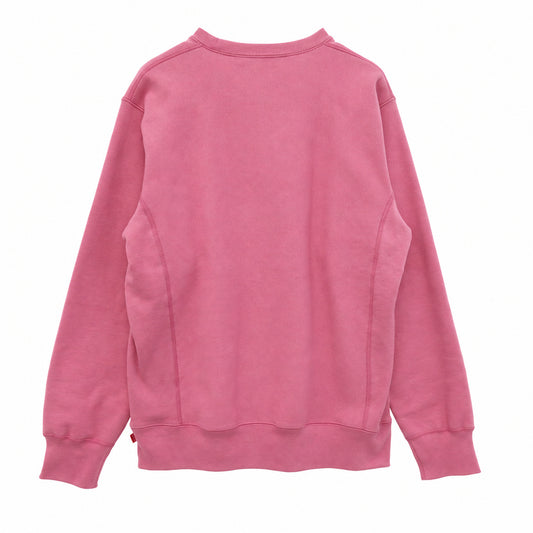 Supreme シュプリーム 15AW ワングラム期 Box Logo Crewneck ボックス ロゴ クルーネック スウェット トレーナー ピンク系 L【中古】