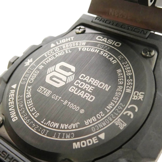 CASIO G-SHOCK カシオ ジーショック GST-B1000BD-1AJF G-STEEL ステンレススチールバンド メタルボディ 腕時計 ウォッチ ブラック系【極上美品】【中古】