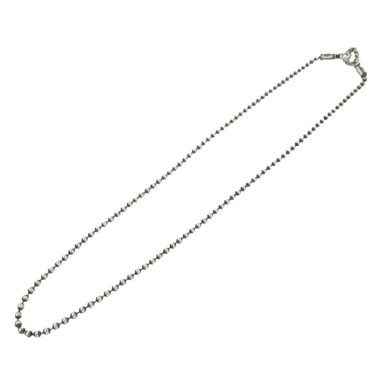 LONE ONES ロンワンズ MFNH-0003M 2026年ギャランティ付属 メイティングフライトフック M ボールチェーン 3mm ネックレス 20inch 20インチ シルバー系【極上美品】【中古】