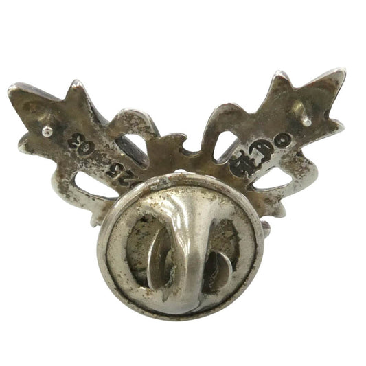 CHROME HEARTS クロムハーツ(原本無) PIN FLRLCRNR SM スティックピン フローラルクロスコーナー スモール ピンバッジ シルバー系【中古】