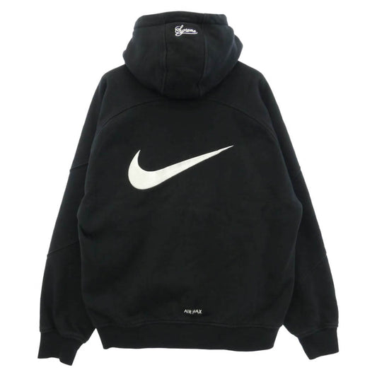 Supreme シュプリーム NIKE ナイキ 25SS HF9633-010 x Nike ナイキ Zip Up Hooded Sweatshirt ジップアップ フーデッド スウェットシャツ フーディー パーカー ブラック系 M【中古】