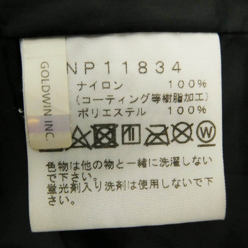 THE NORTH FACE ノースフェイス NP11834 MOUNTAIN LIGHT JACKET NT マウンテン ライト ジャケット ニュートープ ブラック系 グレイッシュグリーン系 L【中古】