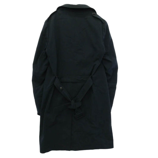 MAISON MARTIN MARGIELA メゾンマルタンマルジェラ 13SS S50AH0016 S41394 マルタン本人期 イタリア製 14ライン ベルテッド トレンチコート ブラック系 46【中古】
