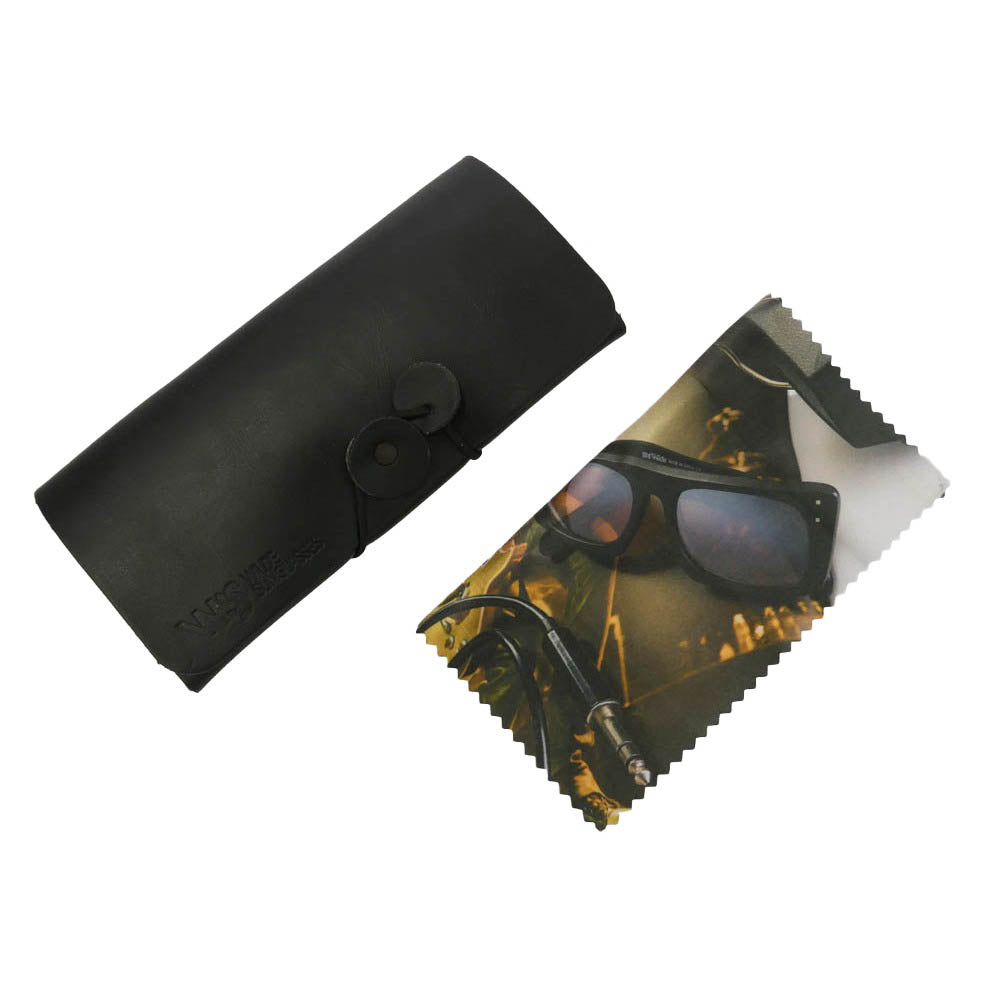 ワイルドサングラス ROUND Black Shinning ラウンド アイウェア 眼鏡 メガネ 度入り ブラック系【中古】