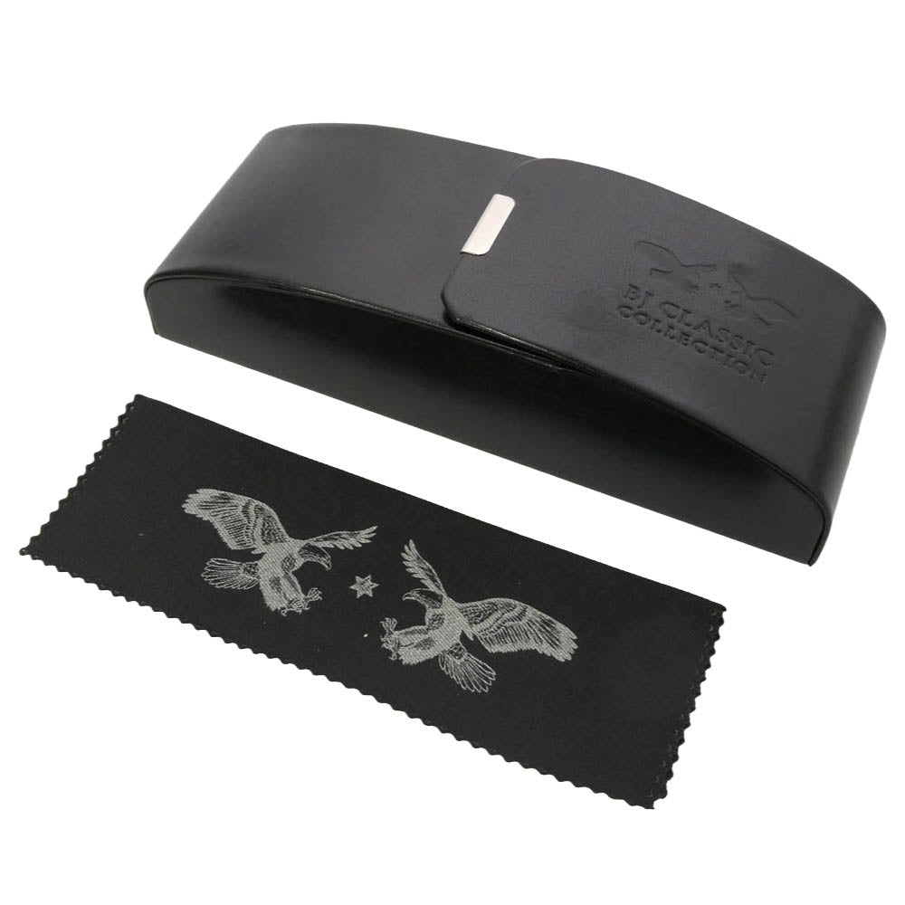 BJ CLASSIC BJ クラシック P-512 CELLULOID C-2 セルロイド ビールブラウン ヘキサゴン アイウェア メガネ 眼鏡 度入り 53□17-143 ブラウン系【中古】