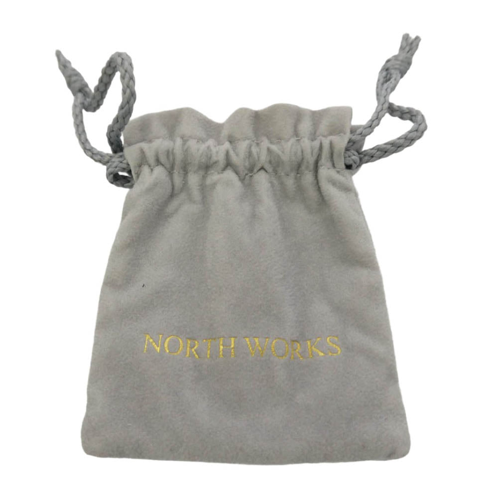 NORTH WORKS ノースワークス W-301 900Silver Stamped Bangle スタンプ ラウンド バングル ブレスレット インディアンジュエリー シルバー系【中古】