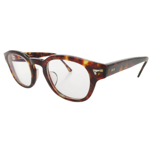 BJ CLASSIC BJ クラシック P-551 C-2 バラフ ボストン ウェリントン アイウェア メガネ 眼鏡 度入り 44□23-143 ブラウン系【中古】
