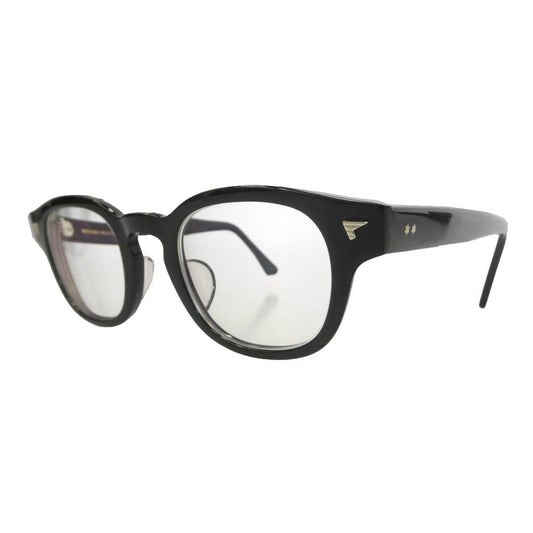 BJ CLASSIC BJ クラシック P-551 C-1 ブラック ボストン ウェリントン アイウェア メガネ 眼鏡 度入り 44□23-143 ブラック系 44□23-143【中古】