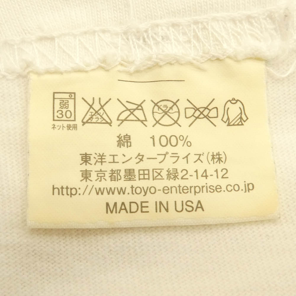 Buzz Rickson's バズリクソンズ ピンナップ ガール プリント Tシャツ 半袖 カットソー ホワイト系 M 38 - 40【中古】