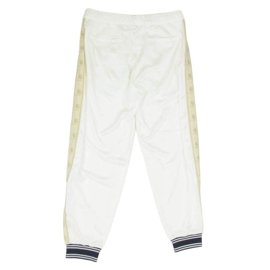 F.C.R.B. エフシーアールビー Carhartt カーハート 26SS FCRB-260126 × Carhartt WIP TRACK PANTS カーハート ワークインプログレス ダブルジャカード トラックパンツ ジャージ オフホワイト系 S【極上美品】【中古】