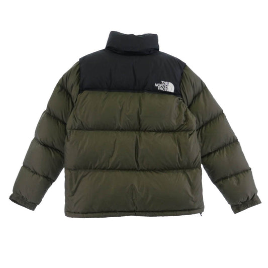 THE NORTH FACE ノースフェイス ND92335 NUPTSE JACKET ヌプシ ダウン ジャケット モスグリーン系 M【中古】