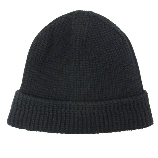 VISVIM ビズビム 0121103003017 KNIT CAP COTTON コットン ニットキャップ ブラック系 F【中古】