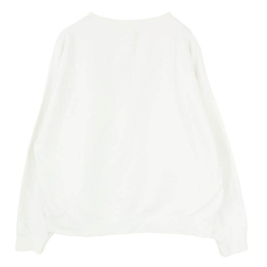 VISVIM ビズビム 22AW 0122205010002 ULTIMATE AMPLUS SB SWEAT L/S アルティメット アンプラス スウェット トレーナー ホワイト系 3【中古】