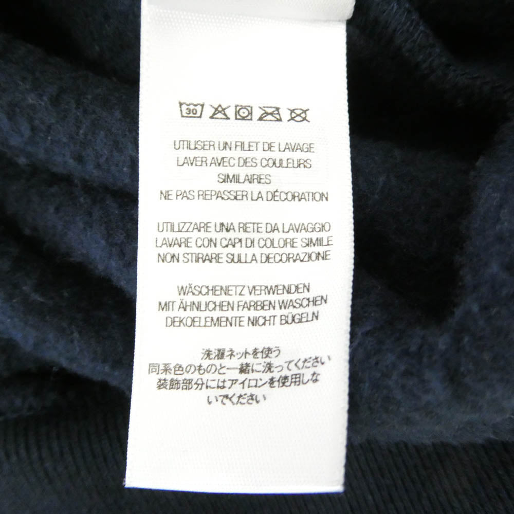 Supreme シュプリーム 25AW x Wu-Tang Clan Hooded Sweatshirt ウータンクラン フード スウェットシャツ フーディー パーカー ネイビー系 M【中古】