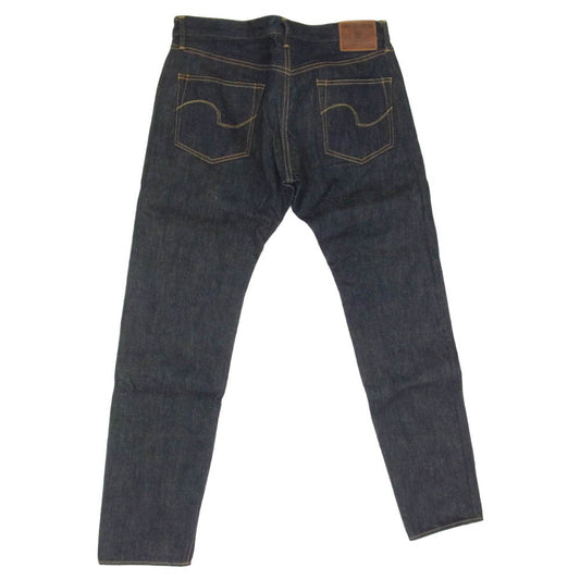 ONI DENIM 鬼デニム ONI622-GC15 15oz グリーンキャスト デニム パンツ ジーンズ リラックステーパード インディゴブルー系 34【極上美品】【中古】