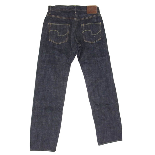 ONI DENIM 鬼デニム ONI270-LS13.5 13.5oz ロングスラブ デニム パンツ ジーンズ ジャストライトストレート w32 インディゴブルー系 32【極上美品】【中古】