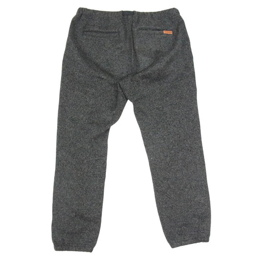 Gramicci グラミチ URBAN RESEARCH アーバンリサーチ GMP-18F610 × URBAN RESEARCH ROSSO 別注 フリース ナロー パンツ ブラック系 L【中古】