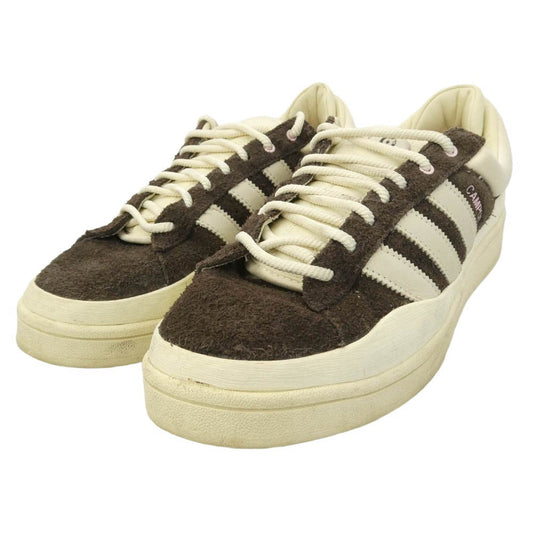 adidas アディダス ID2534 × Bad Bunny バッドバニー Campus キャンパス スニーカー オフホワイト系 ダークブラウン系 28cm【中古】