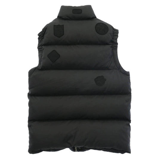 STUSSY ステューシー SOPHNET. ソフネット SOPH-67151 × SOPHNET ソフネット ロゴワッペン ダウンベスト ジレ ブラック系【中古】