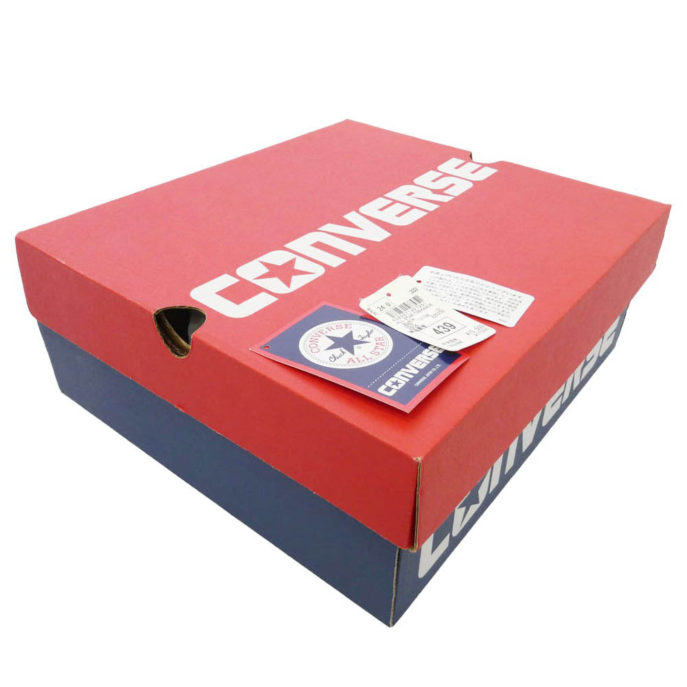 CONVERSE コンバース 1SF084 ALL STAR TREKWAVE NL Z HI オールスター トレックウエーブ ハイカットスニーカー オフホワイト系 ブラック系 24cm【極上美品】【中古】