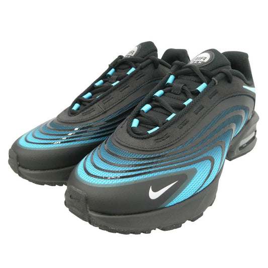 NIKE ナイキ IR0819-014 Air Max FIRE エアマックス ファイア ブラック ガンマブルー ローカットスニーカー ブラック系 ライトブルー系 26.5cm【新古品】【未使用】【中古】