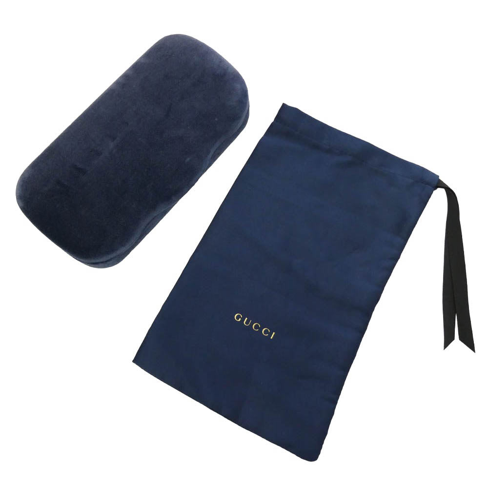 GUCCI グッチ GG0369S インターロッキングG 蜂 ビー サングラス アイウェア ブラック系 54□22-145【中古】