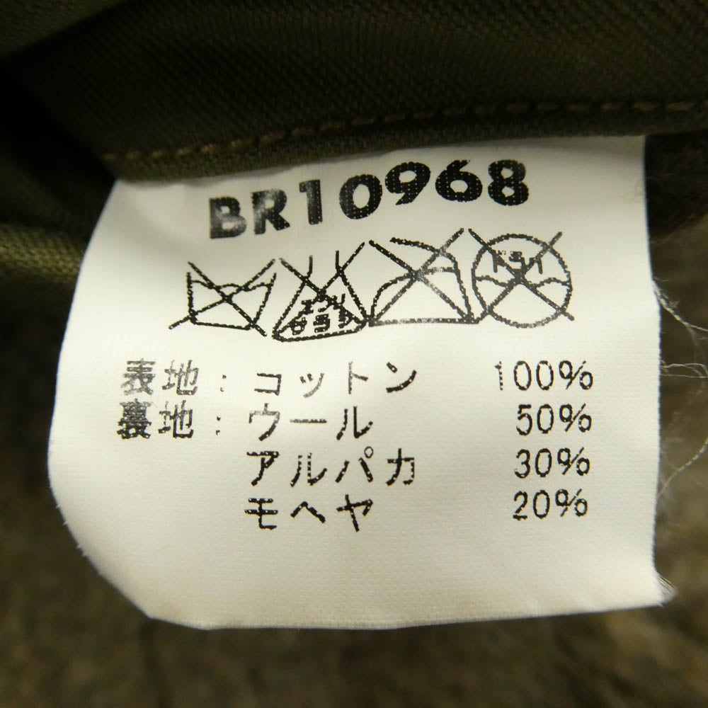 Buzz Rickson's バズリクソンズ BR10968 TYPE B-10 AIR FORCES フライト ミリタリー ジャケット カーキ系 40【中古】