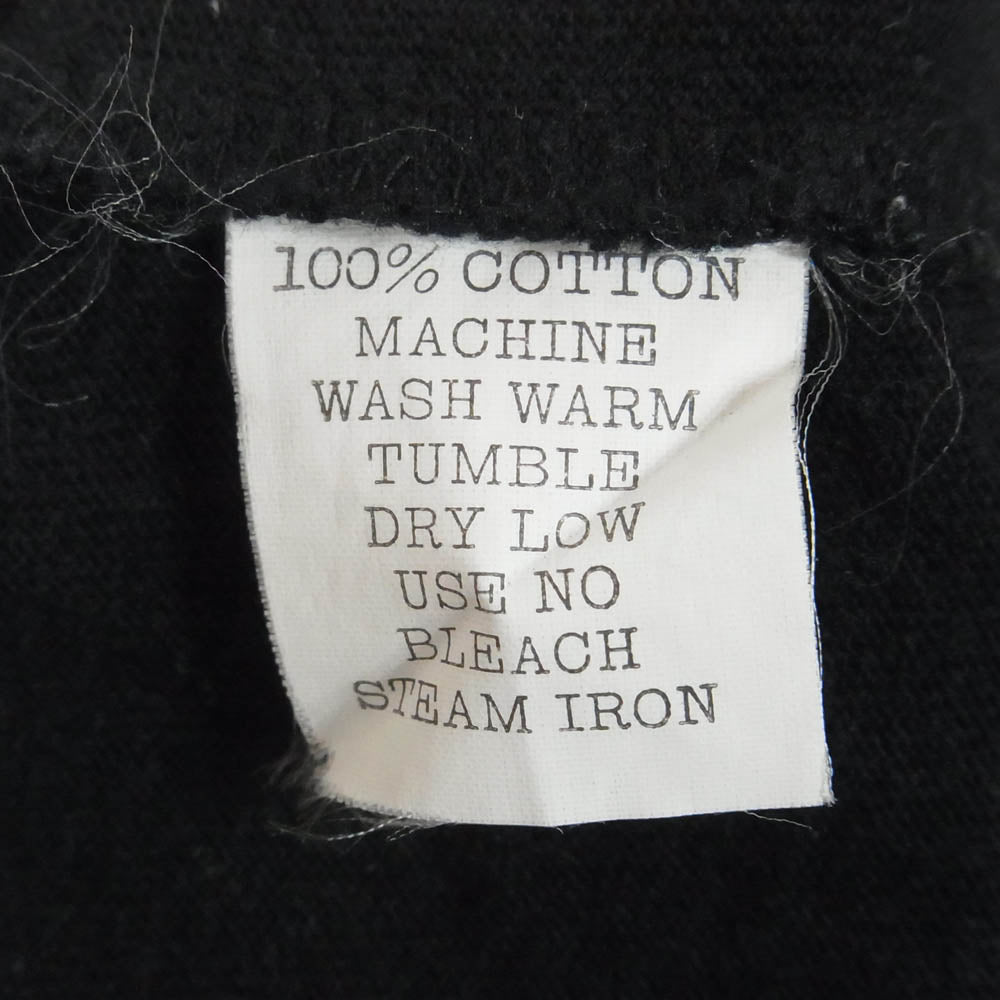 GOODENOUGH グッドイナフ 90s 1997年製 GE プリント トリムロゴ 半袖 Tシャツ ブラック系 S【中古】